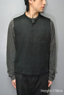 ISSEY MIYAKE MEN SILK VEST