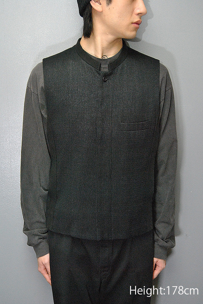 ISSEY MIYAKE MEN SILK VEST