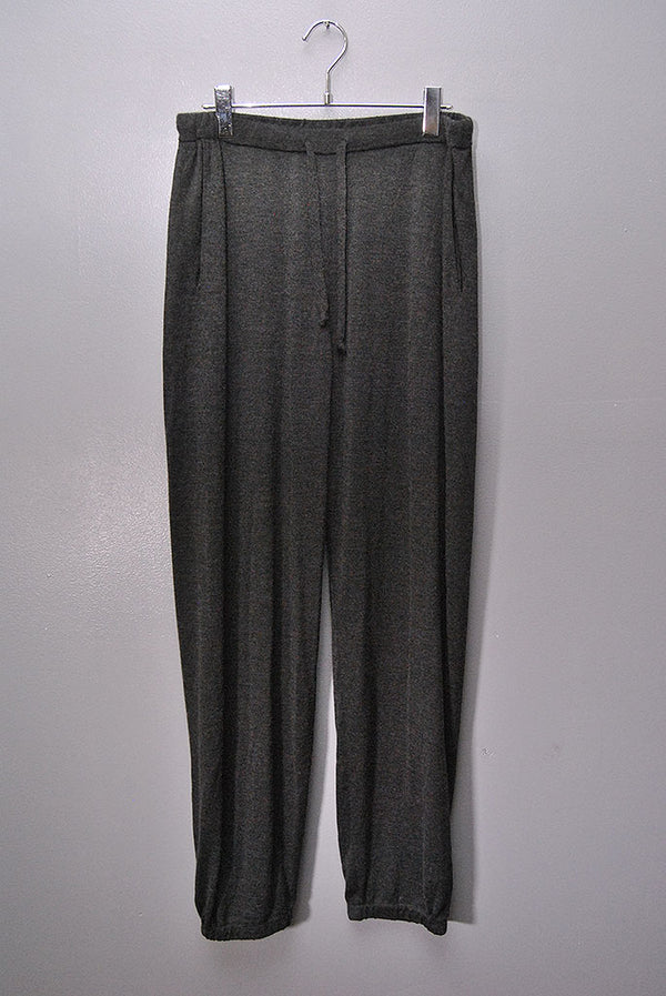 COMOLI カシミヤシルクニットパンツ #C.GRAY
