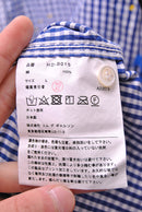 COMME des GARCONS HOMME スプラッターチェックシャツ