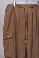 COMOLI KHAKI縮絨ウール 6Pパンツ