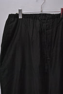 COMOLI コットンサテン ドローストリングパンツ