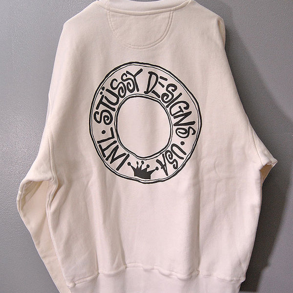 トップス STUSSY 24aw BUANA PIGMENT DYED SWEAT M STUSSY 24aw BUANA PIGMENT DYED SWEAT M STUSSY BUANA CREW PIGMENT DYED