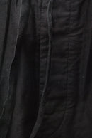 COMOLI コットンサテン ドローストリングパンツ