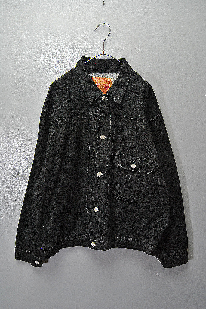 FULL COUNT 2107BKSS Type 1 Black Denim Jacket