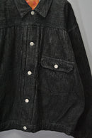 FULL COUNT 2107BKSS Type 1 Black Denim Jacket