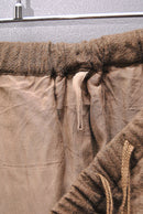 COMOLI KHAKI縮絨ウール 6Pパンツ