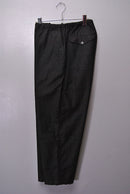 COMOLI コットンサテン ドローストリングパンツ