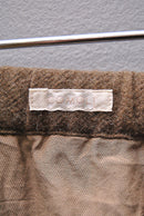 COMOLI KHAKI縮絨ウール 6Pパンツ