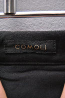 COMOLI コットンサテン ドローストリングパンツ
