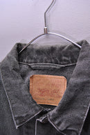 90s LEVI'S 70507-4159 BLACK DENIM JACKET