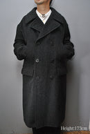 COMME des GARCONS HOMME メルトンロングPコート