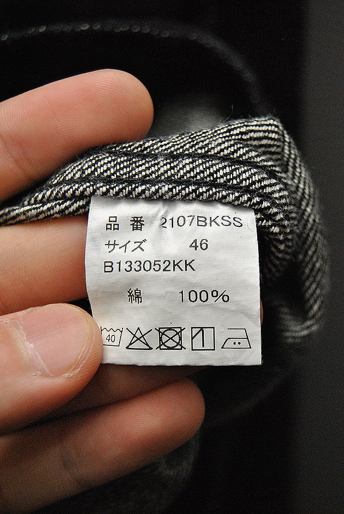 FULL COUNT 2107BKSS Type 1 Black Denim Jacket