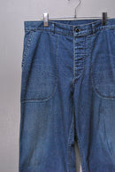 A.PRESSE US Navy Denim Baker Pants