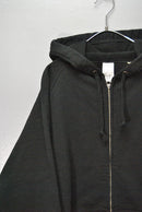 COMOLI コットン吊裏毛ジップパーカ