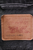 90s LEVI'S 70507-4159 BLACK DENIM JACKET