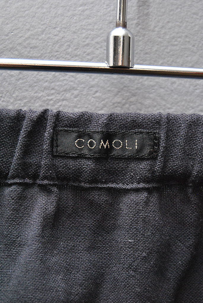 COMOLI 空紡オックス ドローストリングパンツ