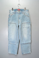 Supreme Double Knee Painter Pant - Washed Blue