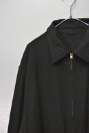 COMOLI シルクネップ ジップショートジャケット