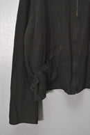 COMOLI シルクネップ ジップショートジャケット