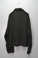 COMOLI シルクネップ ジップショートジャケット