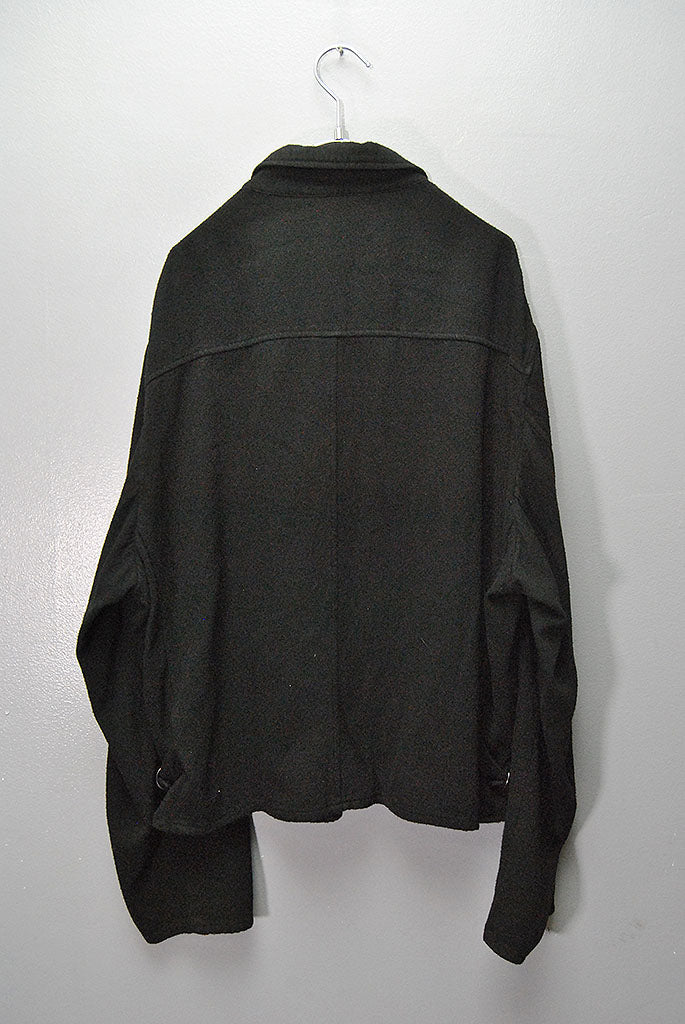 COMOLI シルクネップ ジップショートジャケット