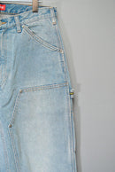 Supreme Double Knee Painter Pant - Washed Blue