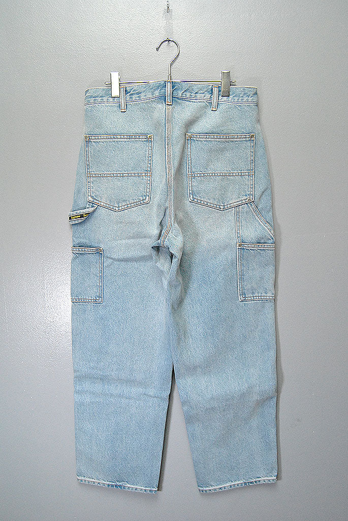 Supreme Double Knee Painter Pant - Washed Blue