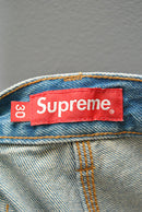 Supreme Double Knee Painter Pant - Washed Blue