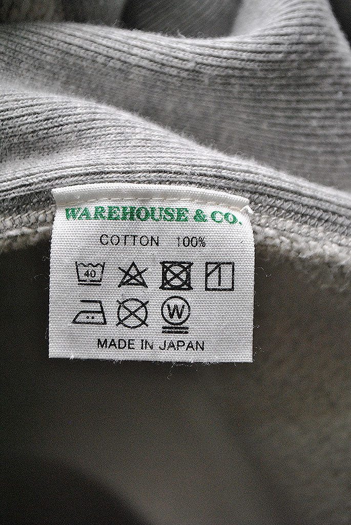 WAREHOUSE ヘビーウェイト脇リブスウェット