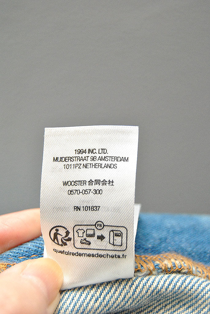 Supreme Double Knee Painter Pant - Washed Blue