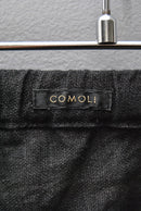 COMOLI リネンドローストリングパンツ