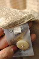 COMOLI S/C ドットスタンドカラージャケット