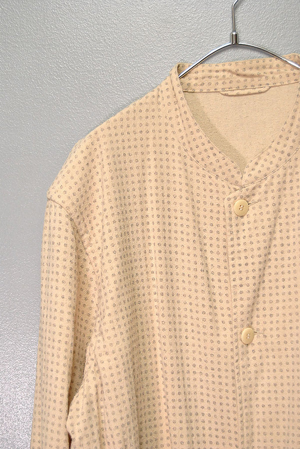★最終値下げ★COMOLI S/Cドットスタンドカラージャケット 1 COMOLI 【値下げ】COMOLI S／Cドットスタンドカラージャケット