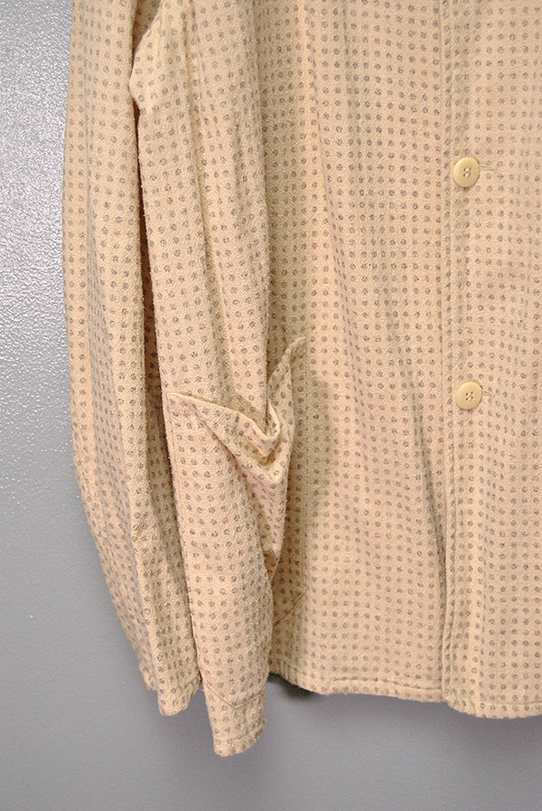 COMOLI S/C ドットスタンドカラージャケット