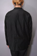 COMOLI コットンサテン スタンドカラージャケット