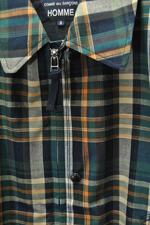 COMME des GARCONS HOMME コットンリネン 3レイヤーブルゾン