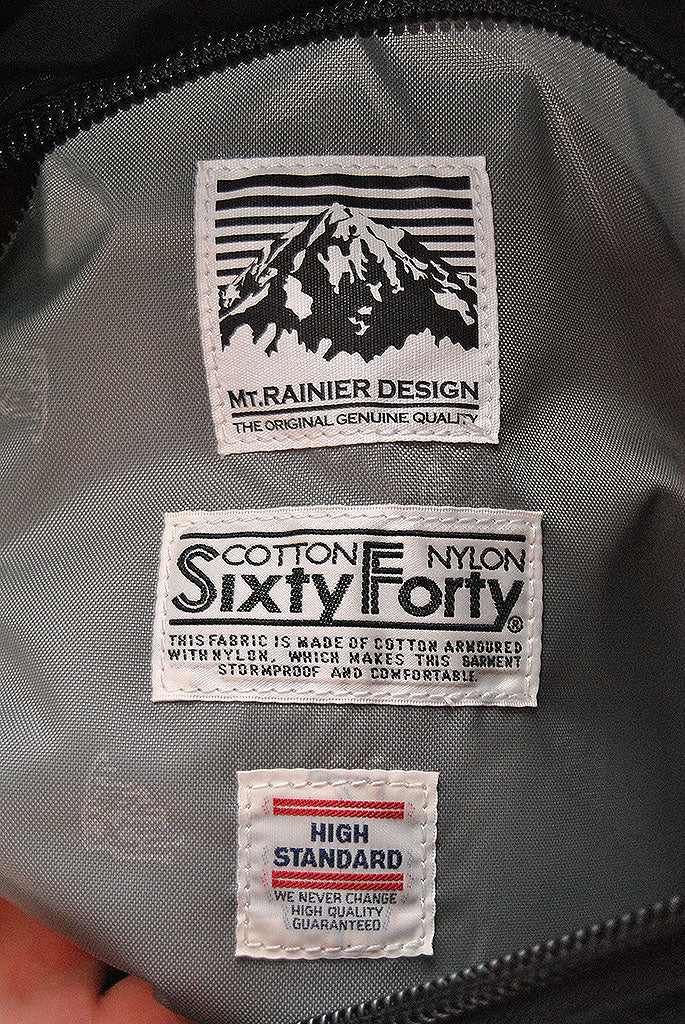 MT.RAINIER DESIGN x HIGH! STANDARD 60/40 3D ショルダーパック