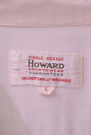 50's HOWARD ループカラー半袖シャツ