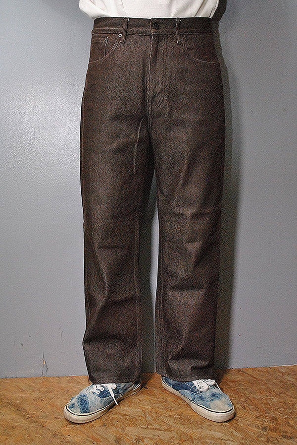 【AURALEE/オーラリー】HARD TWIST DENIM 5P PANTS AURALEE: Hard Twist Denim 5P Pants (Indigo) | DSMG E-SHOP