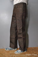 AURALEE HARD TWIST DENIM 5P PANTS