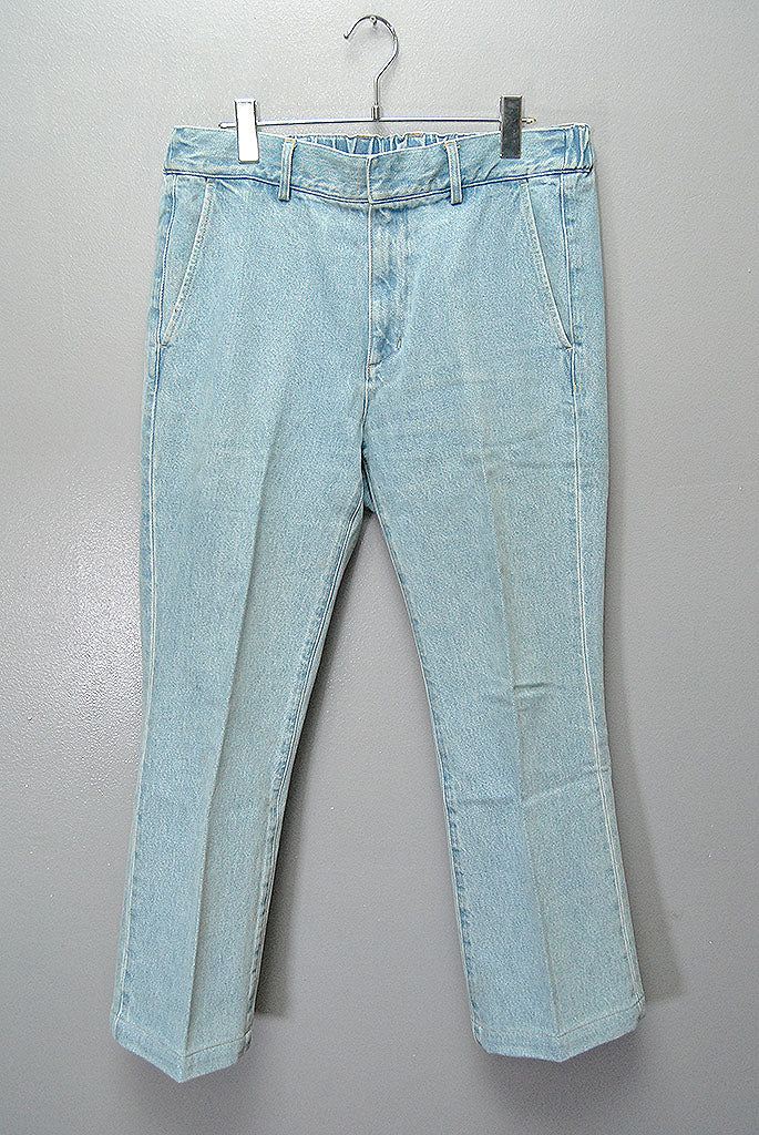 is-ness×FARAH TRUCKER FLARED TROUSERS