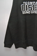 is-ness COMPACT DISCO CREW SWEATSHIRT