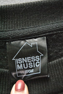 is-ness COMPACT DISCO CREW SWEATSHIRT