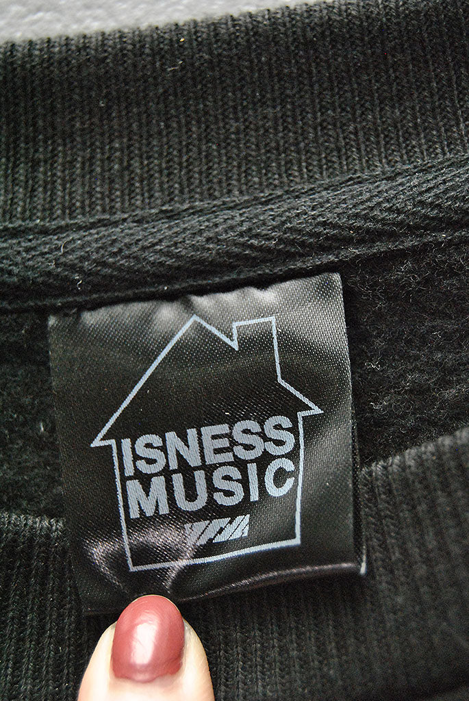 is-ness COMPACT DISCO CREW SWEATSHIRT