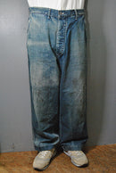 A.PRESSE US ARMY DUNGAREE DENIM TROUSERS