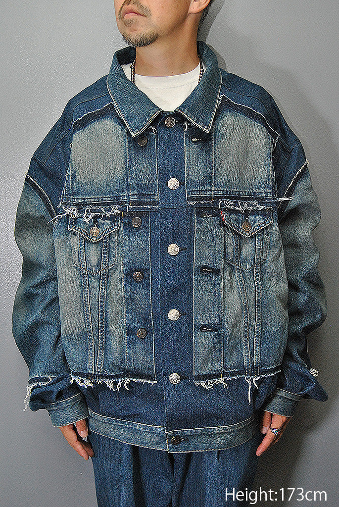 JUNYA WATANABE MAN Levis カバーオール JUNYA WATANABE MAN - 【良品】ジュンヤワタナベマン レザー