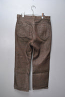 AURALEE HARD TWIST DENIM 5P PANTS