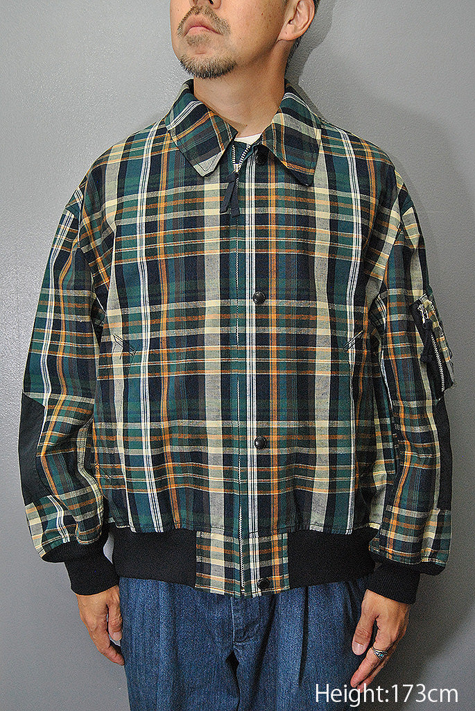 COMME des GARCONS HOMME コットンリネン 3レイヤーブルゾン