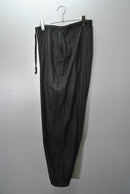 COMOLI シルクネル ドローストリングパンツ